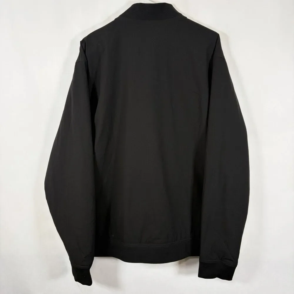 Banana Republic Full Zip Insulated Bomber Jacket Mens XXL 2XL Snap Pockets EUC